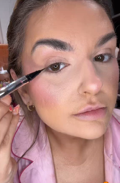 Love this eyeliner! It glides on smoothly, dries fast, and stays put all day without smudging.