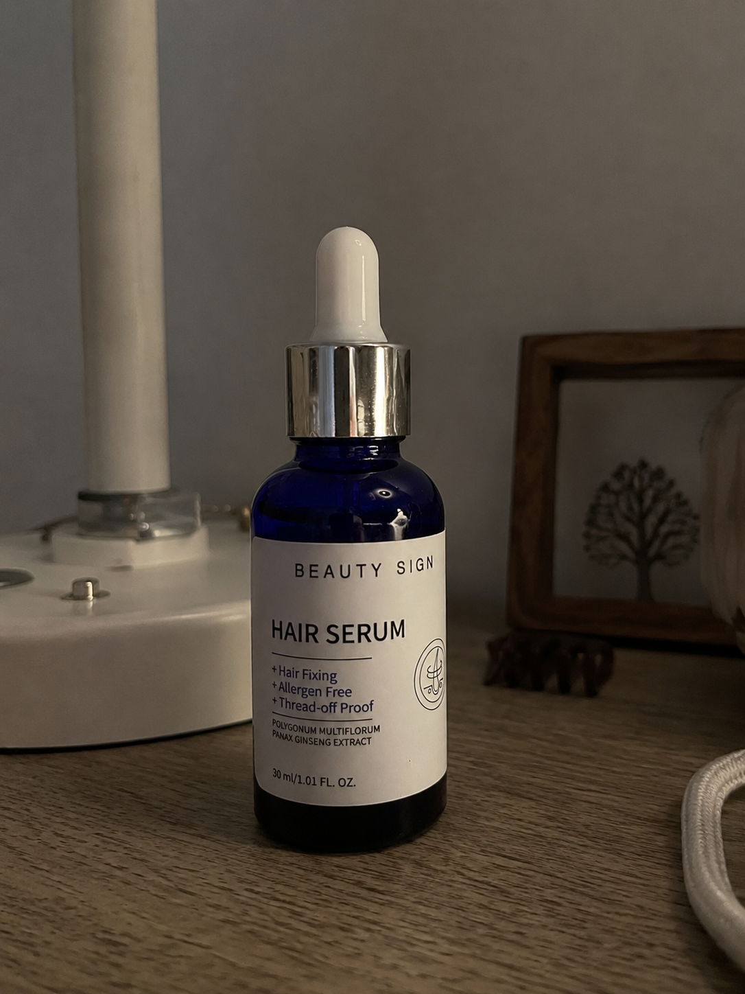 Easy to apply with the dropper. I use it every night before bed.