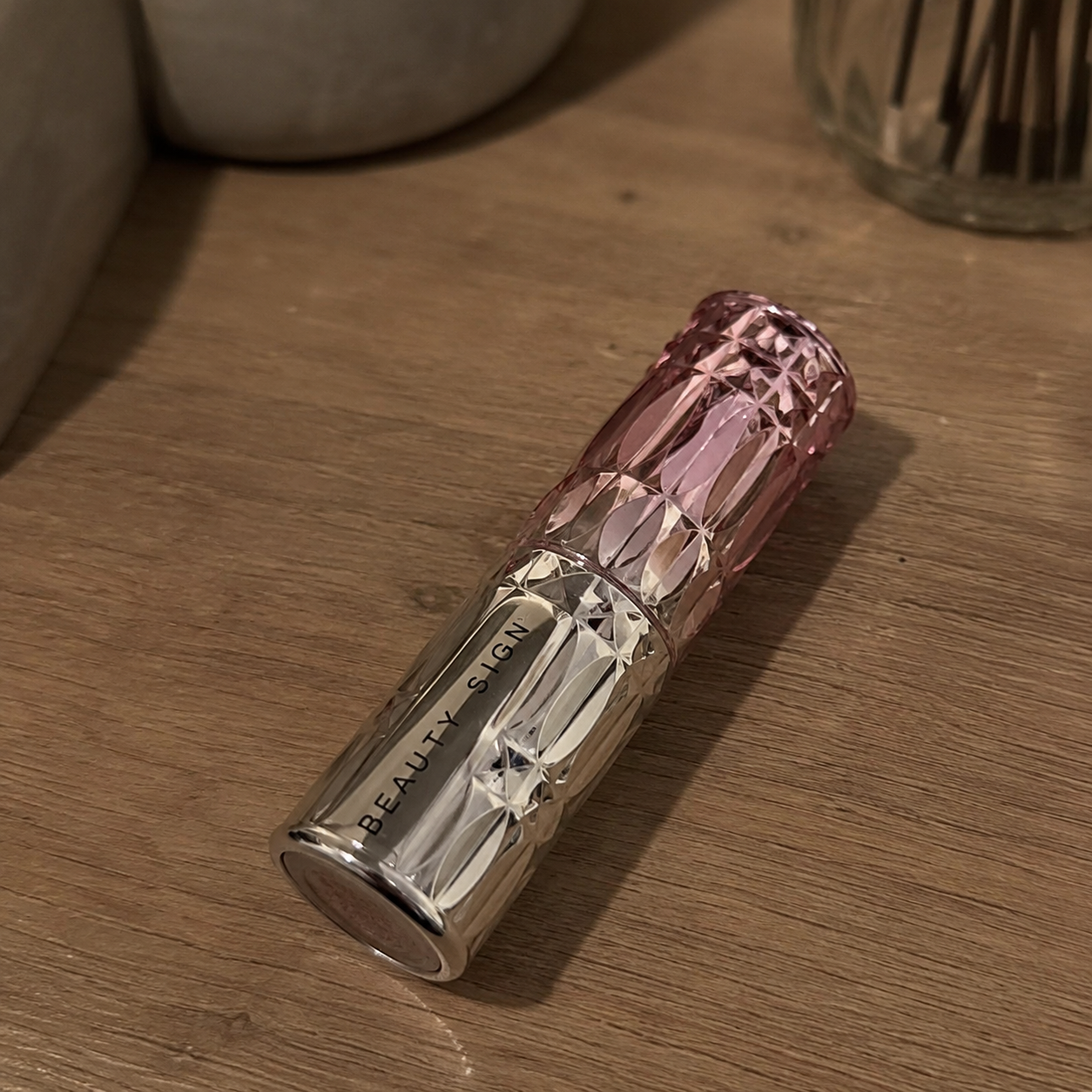 It feels like a lip balm but gives a really pretty tint.