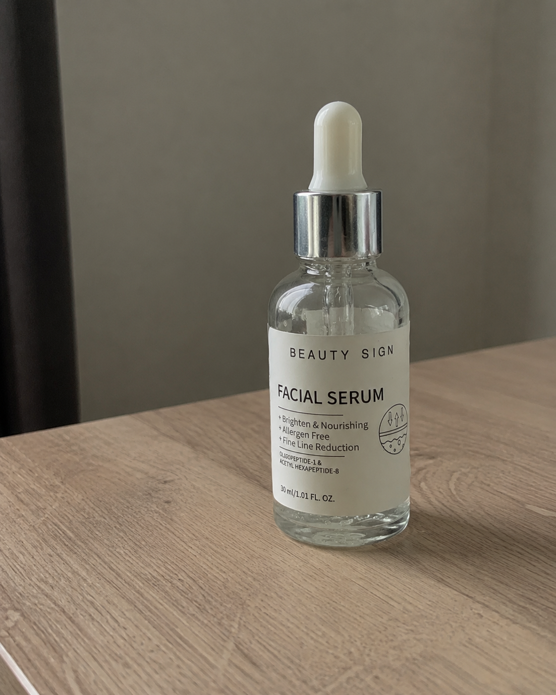 It was good on my skin gose on so good and makes a difrence