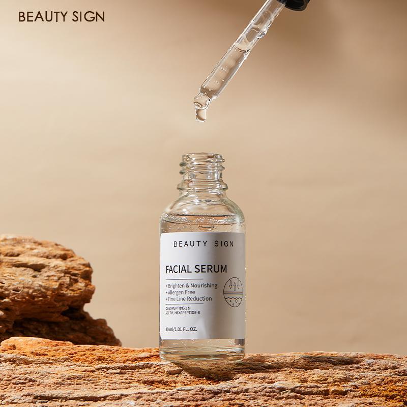 [FDA] [UK MADE] BEAUTY SIGN Anti-Ageing Blemish&Mark Wrinkle Reducing Essence Skincare Comfort-UK Made 30ml with OLGOPEPTIDE-1 & Allergen Free