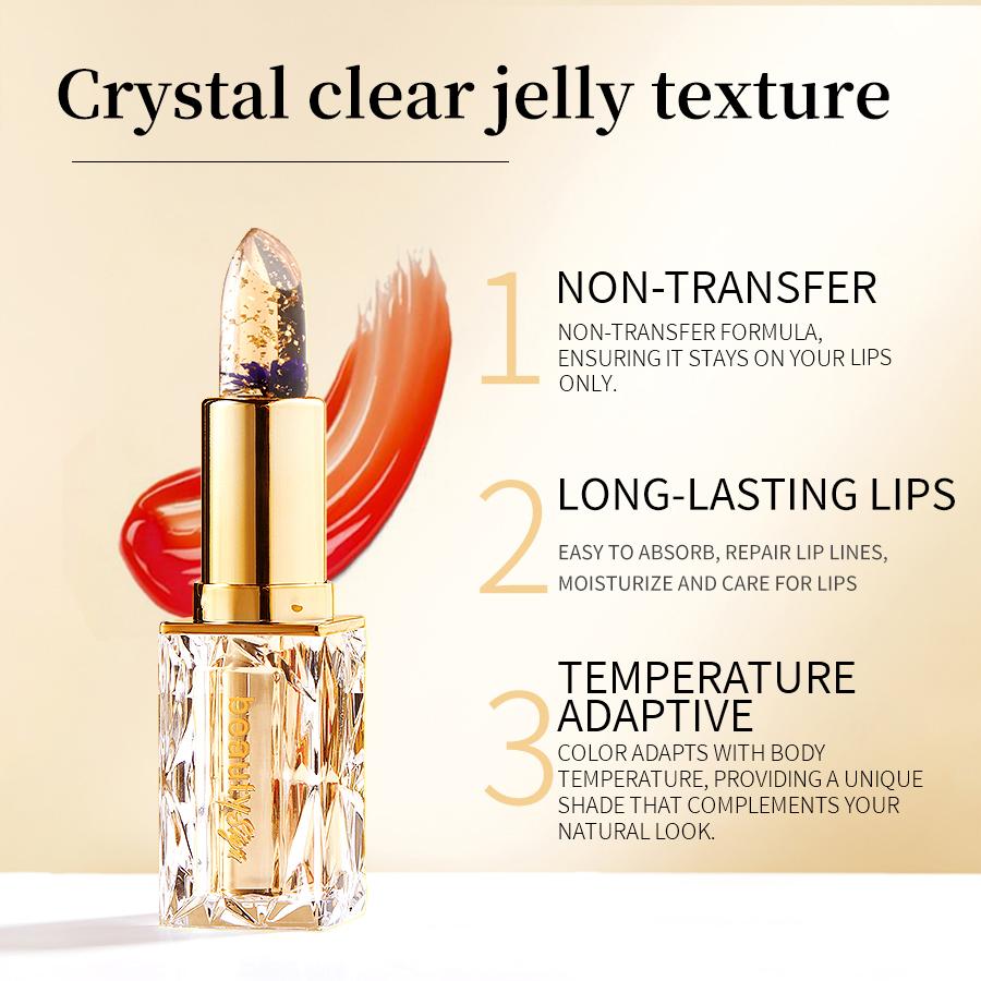 BEAUTY SIGN CRYSTAL PETAL COLOR CHANGING LIPSTICK
