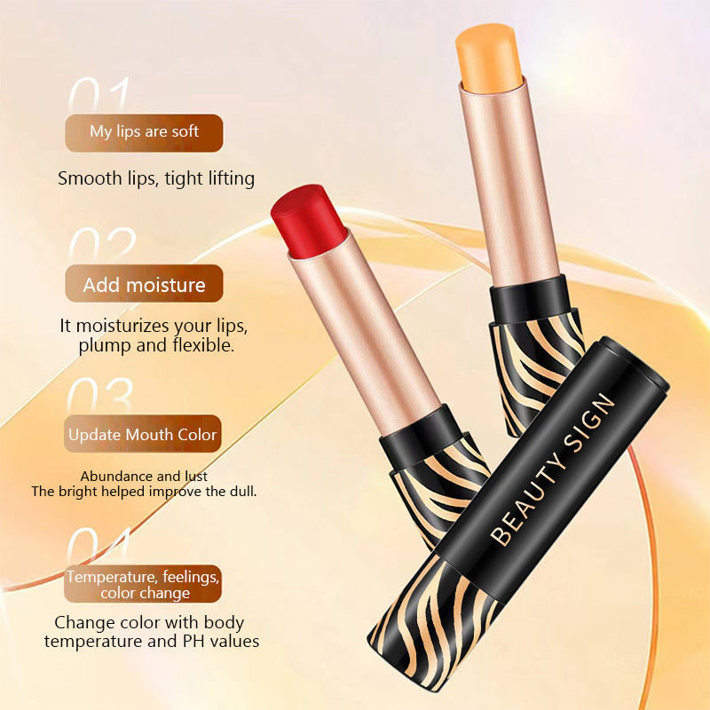 BEAUTY SIGN WATER PROOF COLOR CHANGING LIPSTICK