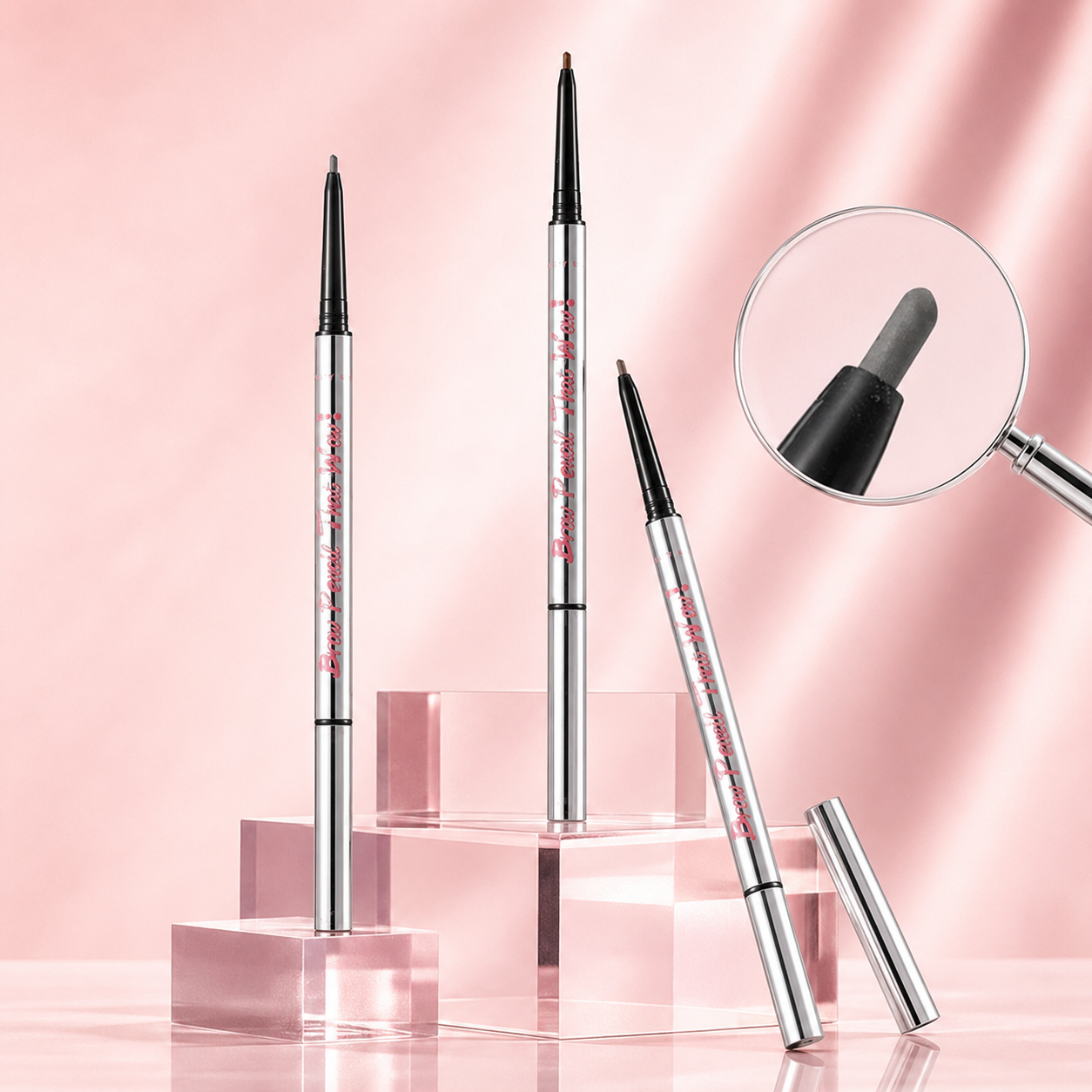 BEAUTY SIGN Precision Makeup Cosmetic Long-Lasting Ultrafine Defining Brow Pencil - Smudge-Proof