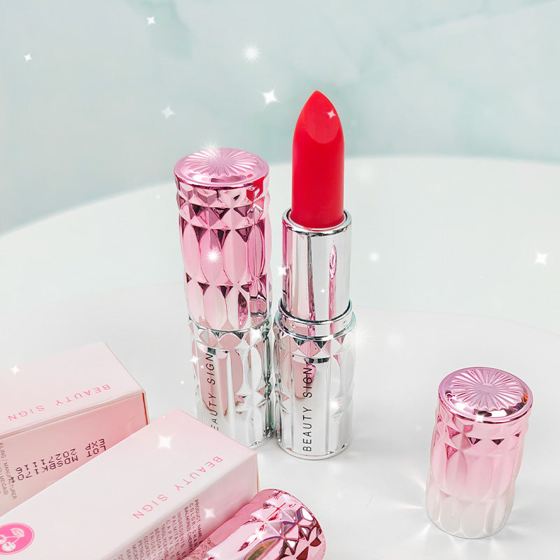 BEAUTY SIGN RED CHERRY COLOR CHANGING MAGIC LIPSTICK