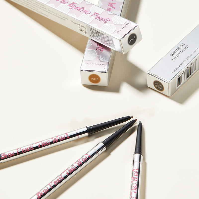 BEAUTY SIGN Precision Makeup Cosmetic Long-Lasting Ultrafine Defining Brow Pencil - Smudge-Proof