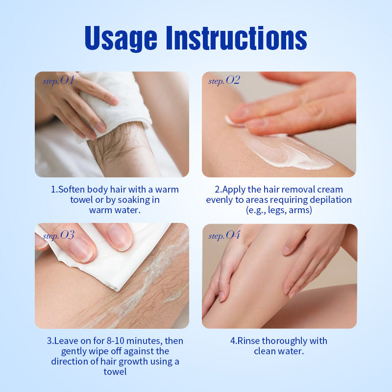 [UK MADE] BEAUTY SIGN 10MINS WOMEN BIKINI LINE &MEN'S DEPILATORY CREAM PASTE HAIR REMOVAL CREAM 200ML