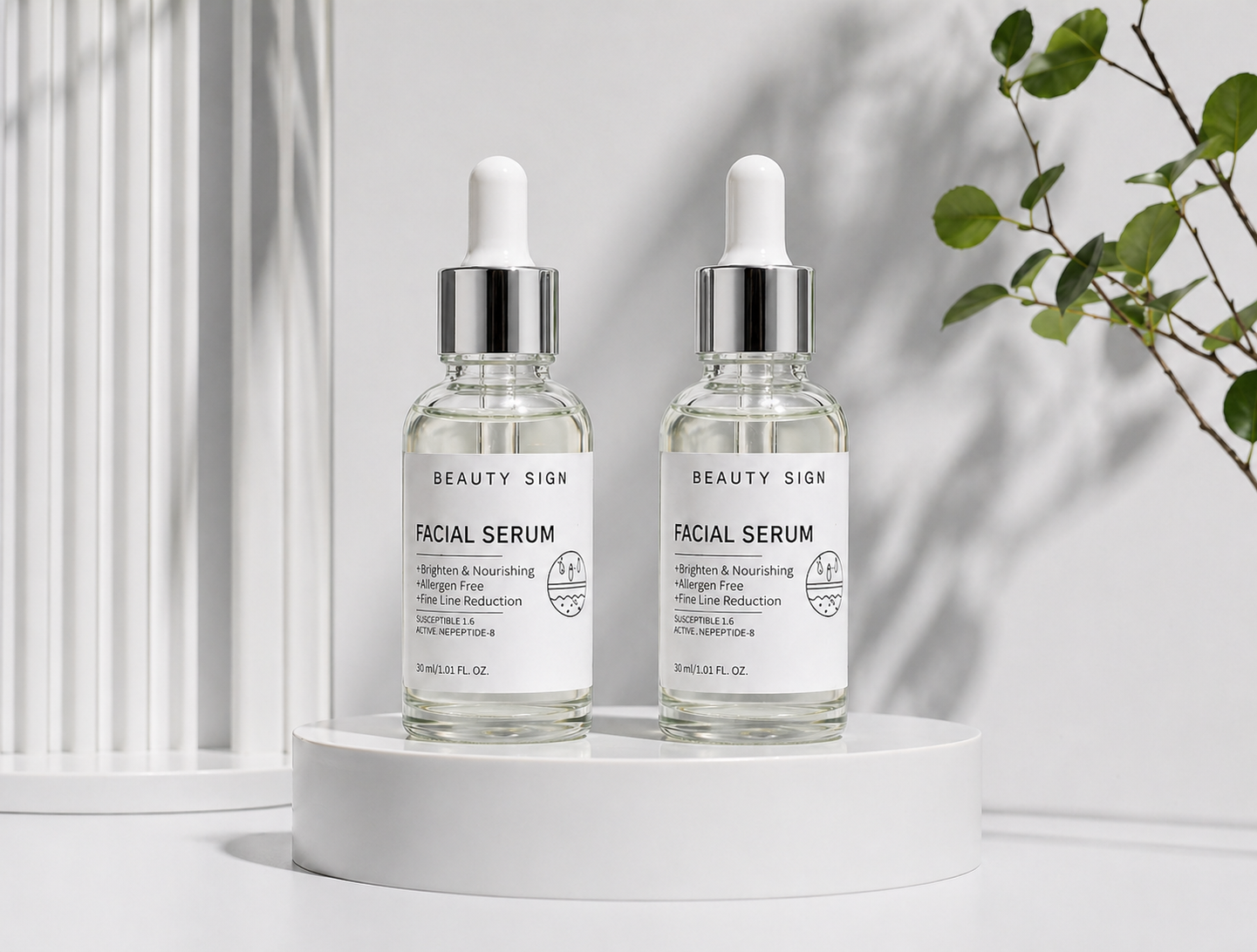 [FDA] [UK MADE] BEAUTY SIGN Anti-Ageing Blemish&Mark Wrinkle Reducing Essence Skincare Comfort-UK Made 30ml with OLGOPEPTIDE-1 & Allergen Free